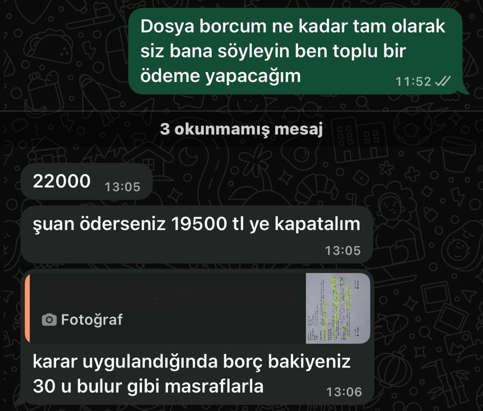 I Y I N I Y E T L E I M Z A L A D I 22 B I N L I R A B O R C C 898204 266883
