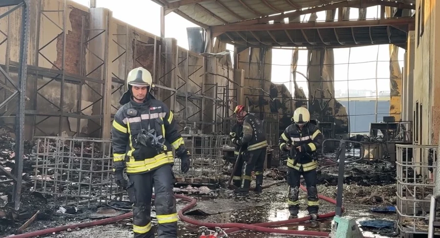 Kocaelide Kozmetik Fabrikasinda Yan Znzp