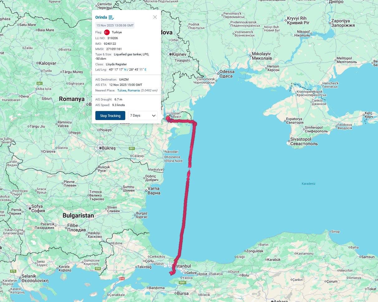 U K R A Y N A D A I S A B E T A L A N T U R K G E M I S I N D E Y A 1019625 302520