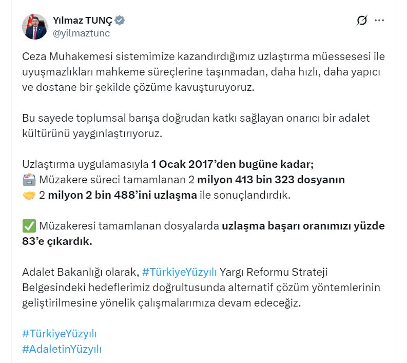 B A K A N T U N C U Z L A S M A B A S A R I O R A N I M I Z I Y U Z 1051720 312084