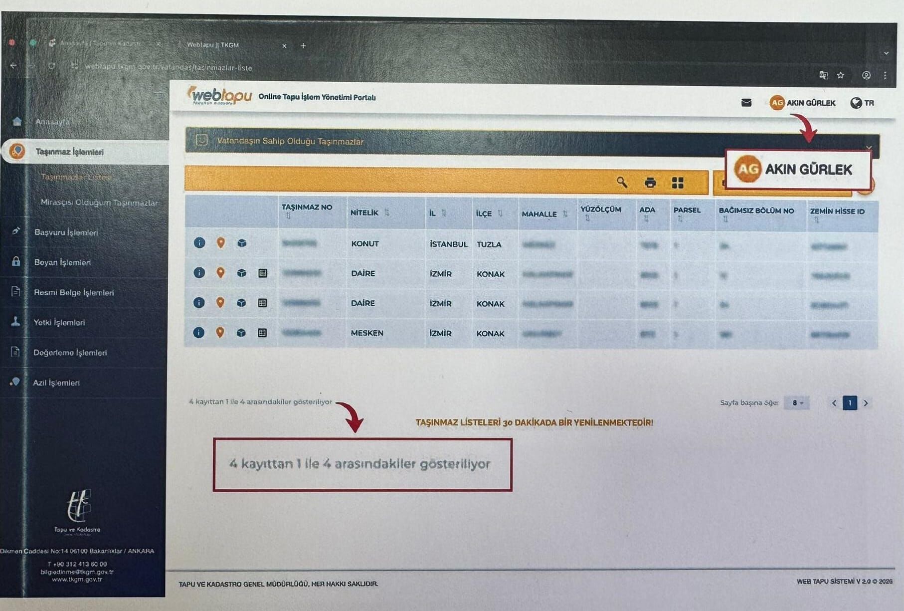 B A K A N G U R L E K B E N I M V E R E M E Y E C E K H E S A B I M 1217996 362190