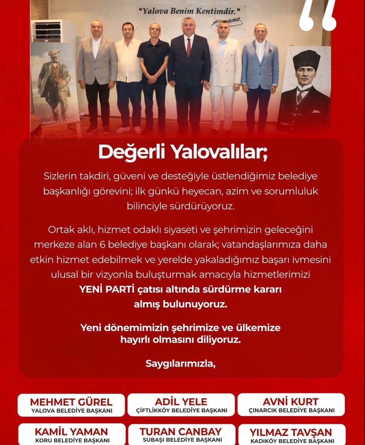 Y A L O V A’ D A C H P L I 6 B A S K A N Y E N I P A R T I’ Y E 1436687 427151