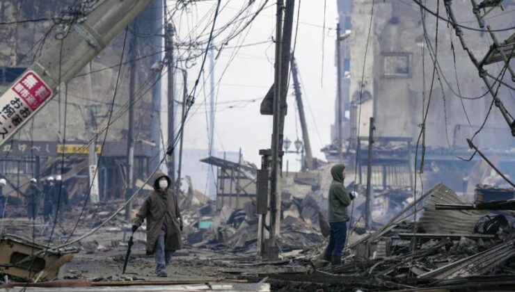 Japonya: 7,6’lık Depremde Hayatını Kaybedenlerin Sayısı 168’e Yükseldi