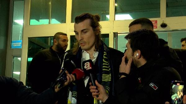 Çağlar Söyüncü İstanbul'da  