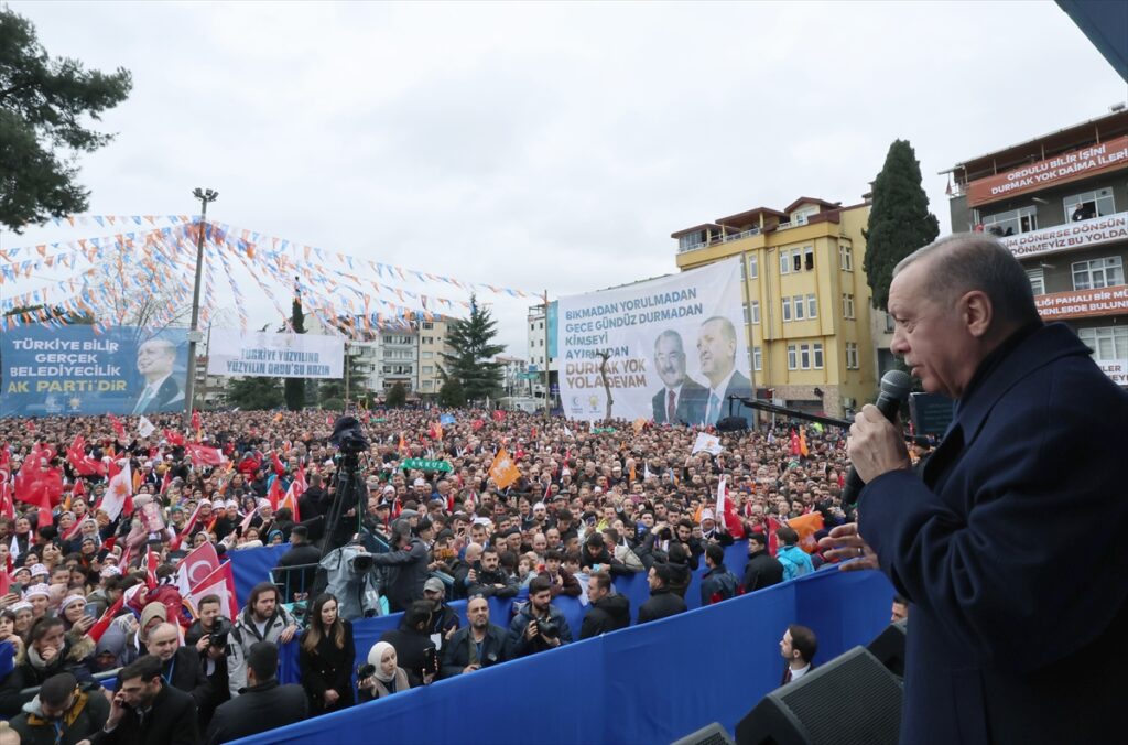 CB Erdoğan, Ordu'da Konuşuyor: çBiz Yola Çıktıklarımızla Yolumuza Devam Ederizç