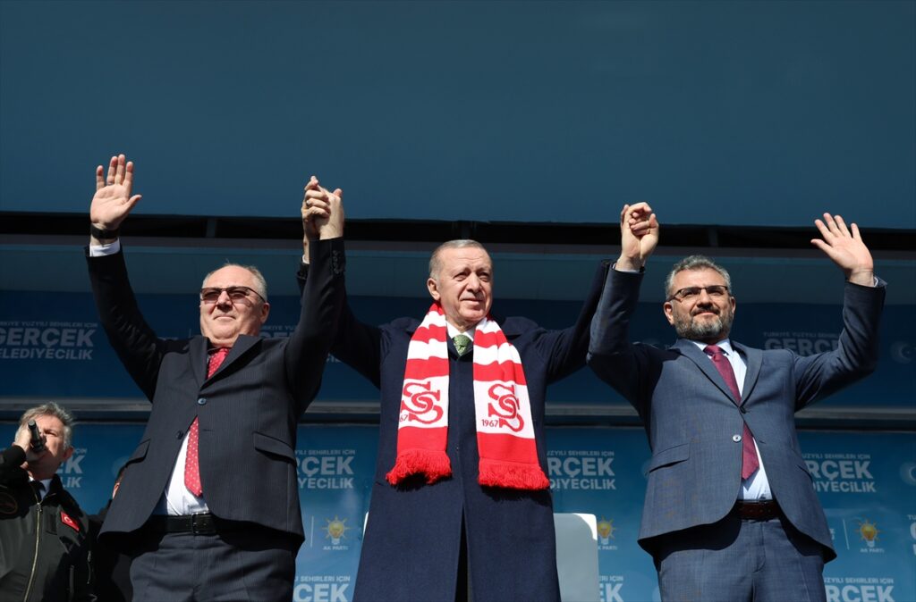 CB Erdoğan, Sivas Mitinginde Konuştu