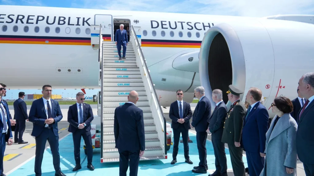 Almanya Cumhurbaşkanı Walter Steinmeier İstanbul'da