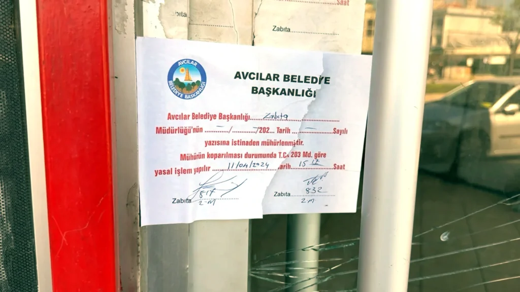 Avcılar'da Peş Peşe 6 Kez Mührü Sökülen Otele Polis Baskını!