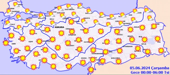 Meteoroloji Uyarıyor: Yüksek Sıcaklık Alarmı!