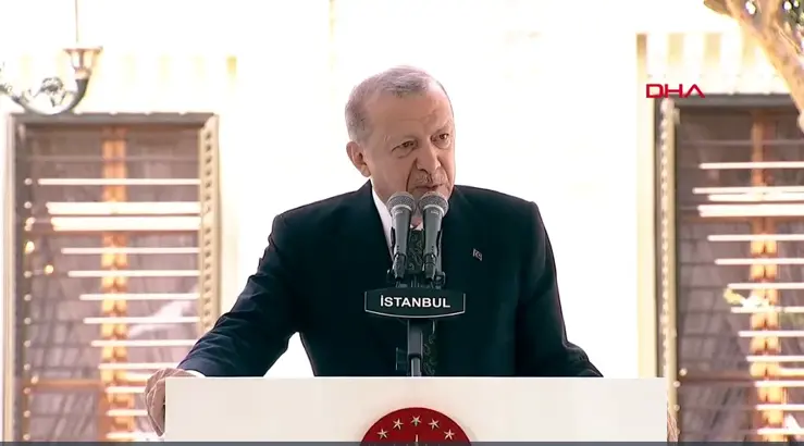 CB Erdoğan Yıldız Sarayı'nın Açılışını Yaptı