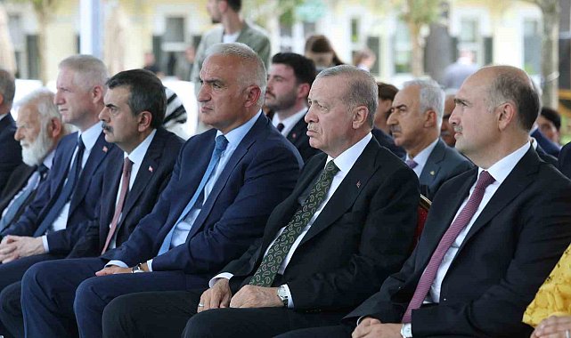 CB Erdoğan Yıldız Sarayı'nın Açılışını Yaptı