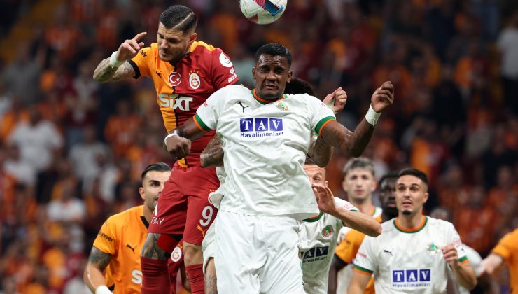 Galatasaray, Alanyaspor Karşısında Galibiyeti Tek Golle Aldı